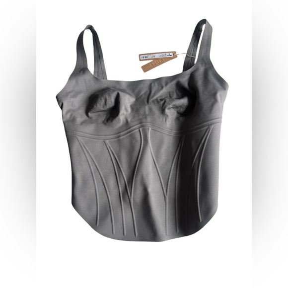 SKIMS Bonded Cropped Corset | NWT | Size LARGE | SOLD OUT & HARD TO FIND! - Picture 1 of 7